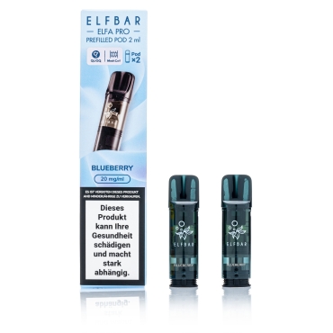 ELFBAR ELFA Pro - Blueberry - 2ml Pods / 20mg / 2 Stück