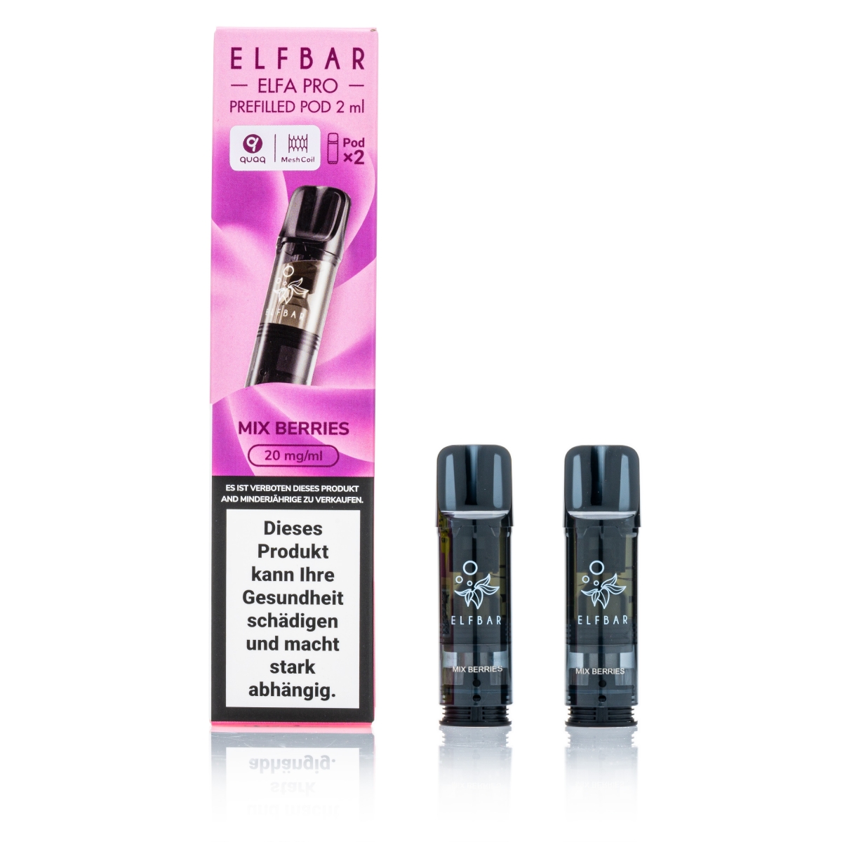 ELFBAR ELFA Pro - Mix Berries - 2ml Pods / 20mg / 2 Stück