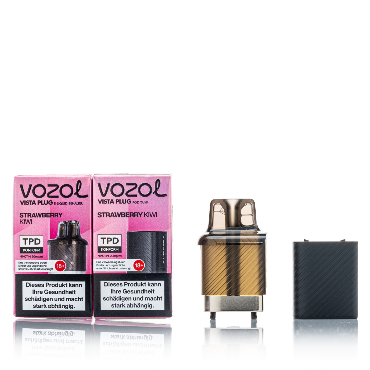 Vozol Vista Plug Liquid Pod - Strawberry Kiwi - 20mg