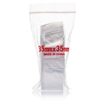 35x35 zip beutel klar