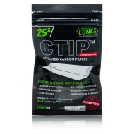 CTIP Aktivkohlefilter konisch - 25 Stück