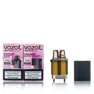 Vozol Vista Plug Liquid Pod - Strawberry Raspberry Cherry - 20mg