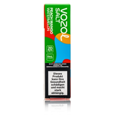 Vozol Liquid - Peach Mango Watermelon - 20mg / 10ml