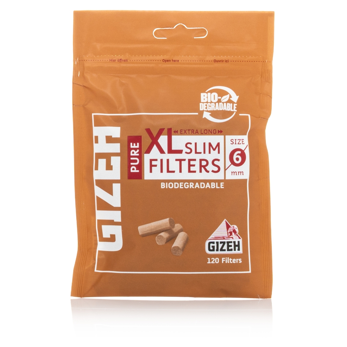 Gizeh XL Slim Filter Pure