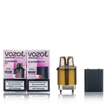 Vozol Vista Plug Liquid Pod - Blackberry ICE - 20mg