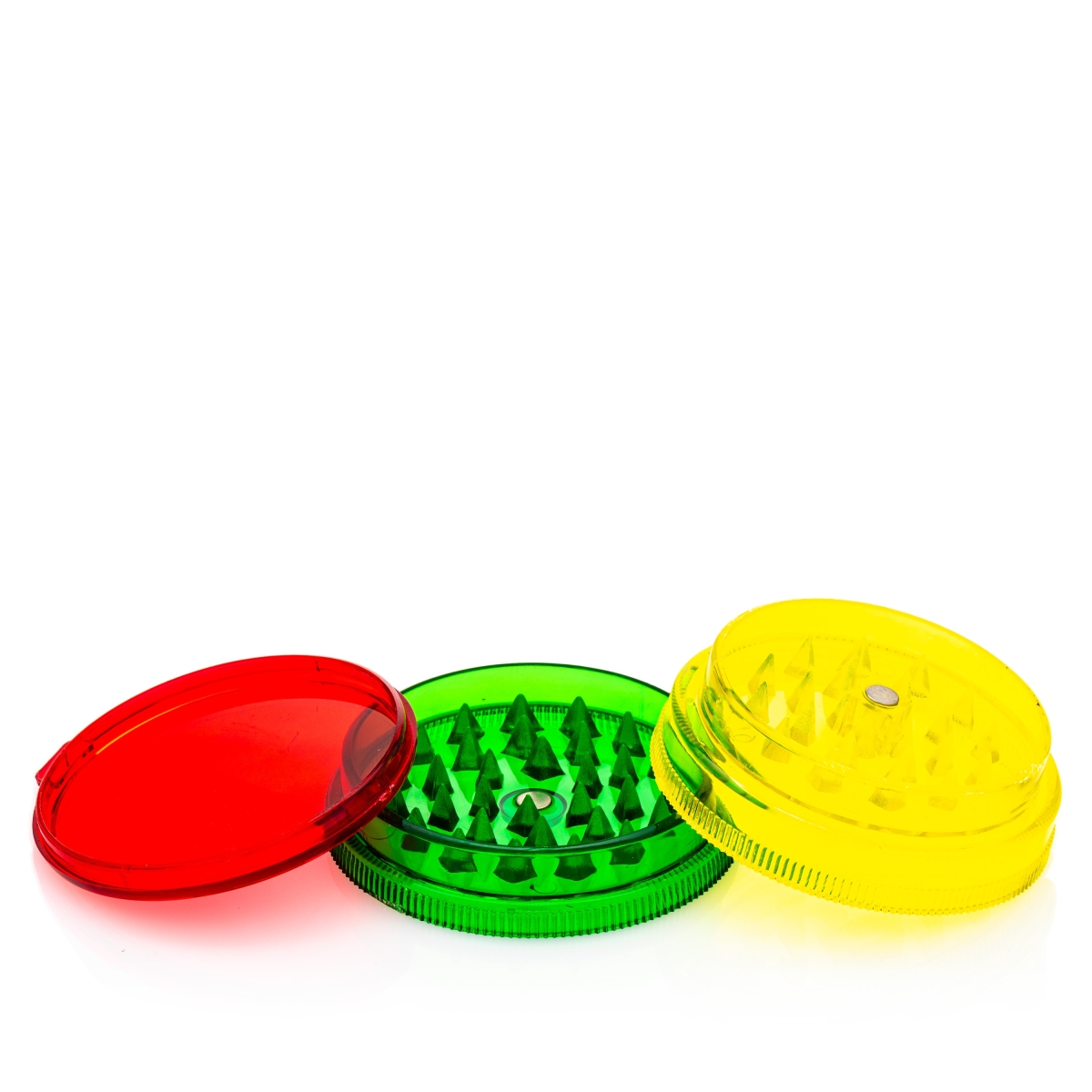 Grinder Rasta 3-tlg. Acryl