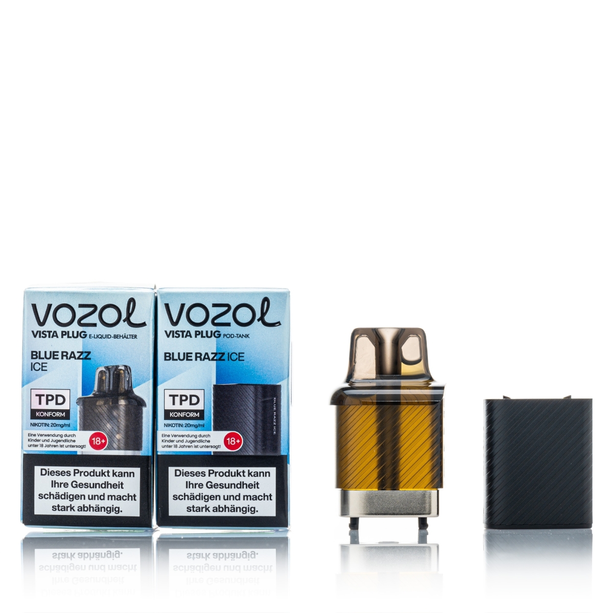 Vozol Vista Plug Liquid Pod - Blue Razz ICE - 20mg