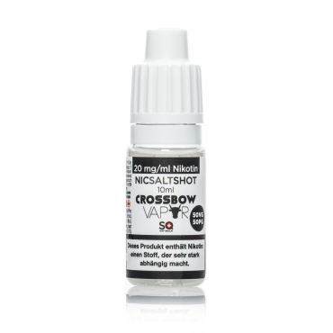 Crossbow Vapor - Nikotin Salz Shot 20mg/ml 10ml 50/50