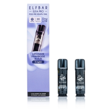 ELFBAR ELFA Pro - Blue Razz Lemonade - 2ml Pods / 2 Stück - ohne Nikotin