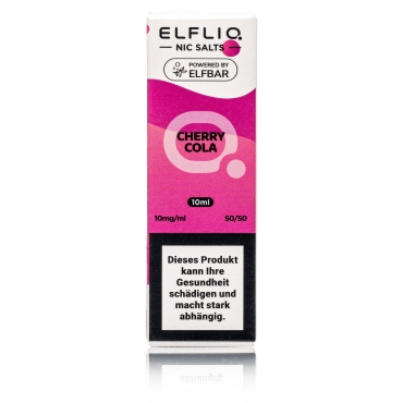 ELFBAR ELFLIQ - Cherry Cola - 10mg / 10ml
