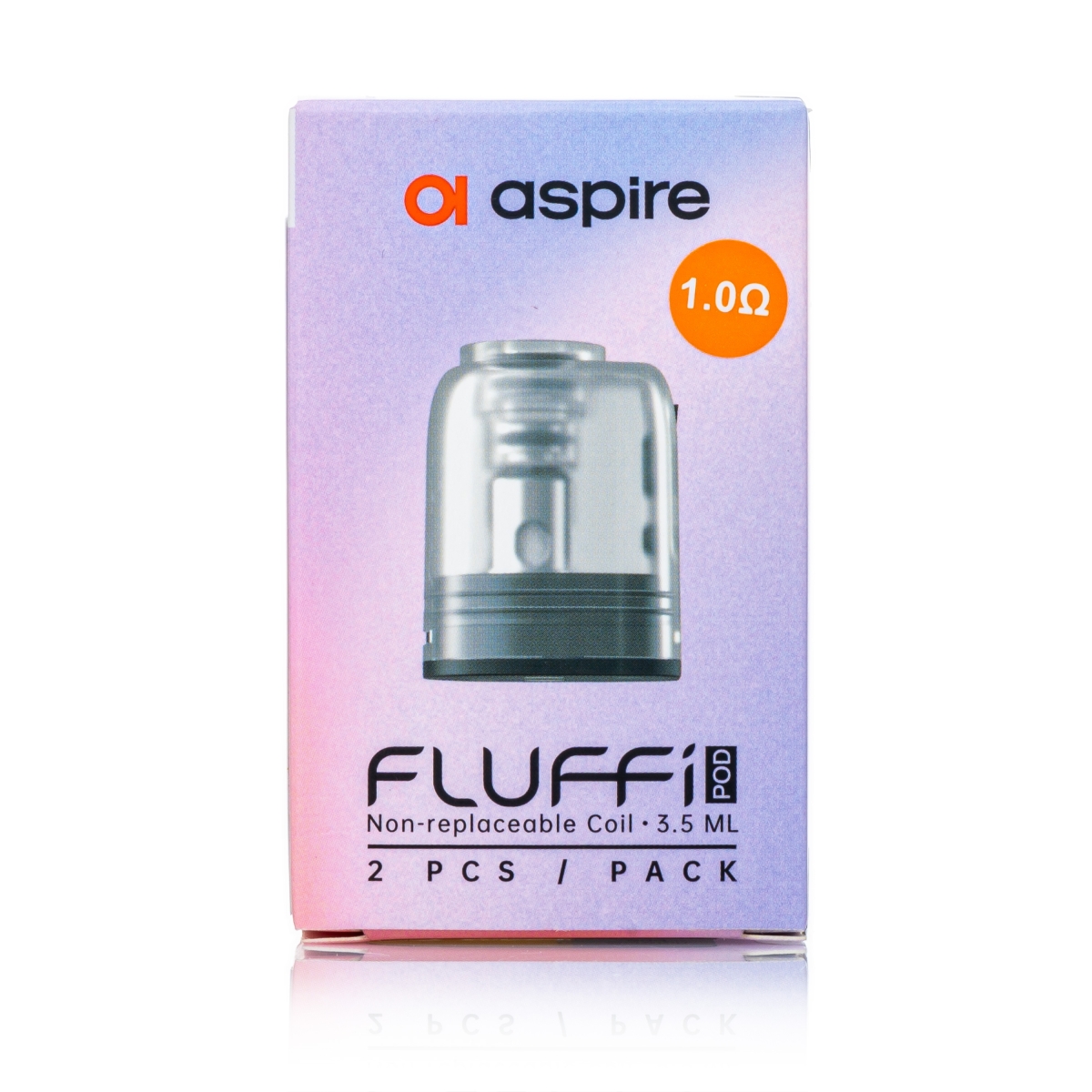 Aspire - Fluffi Ersatz-Pod 3.5ml - 1.0 Ohm 2 Stück