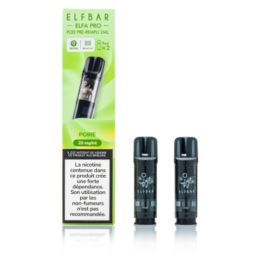 ELFBAR ELFA Pro - Pear - 2ml Pods / 20mg / 2 Stück