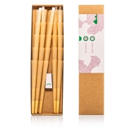 EUROCONES KS Tubes - 1x100 Cones Wood Unbleached