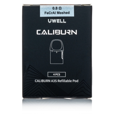 Uwell - Caliburn A3S Pod - 4 Stück 0.8 Ohm