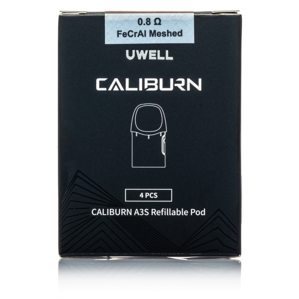 Uwell - Caliburn A3S Pod - 4 Stück 0.8 Ohm