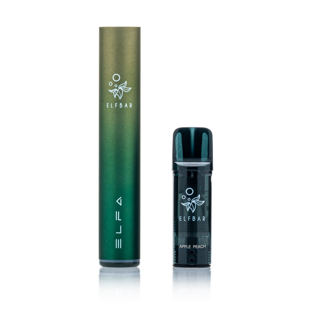 ELFBAR ELFA Pro Kit 2ml - Aurora Green & Apple Peach 20mg