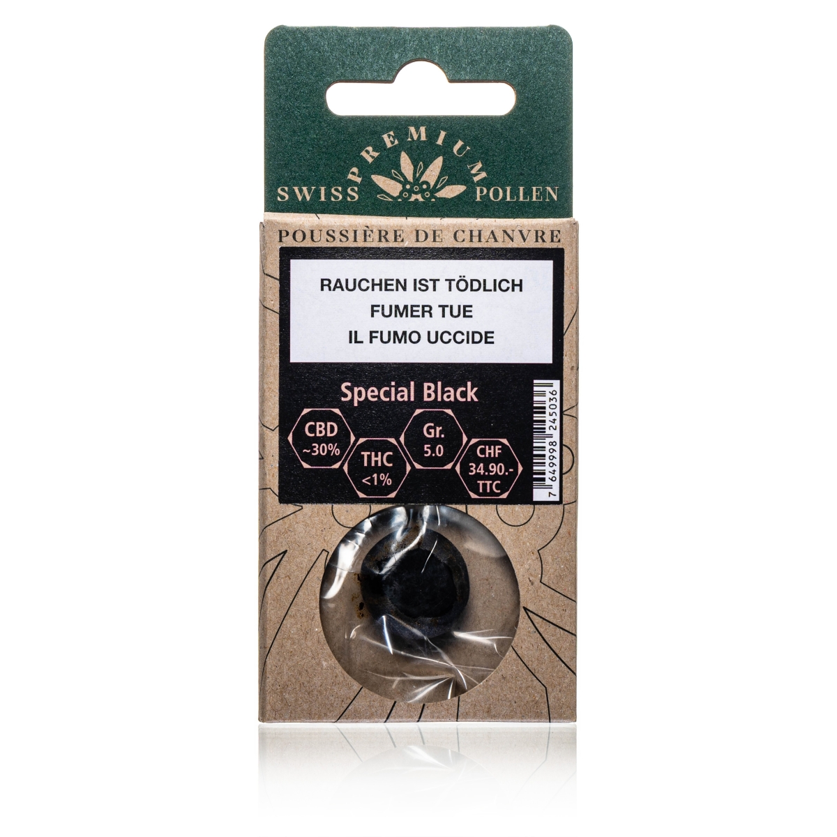 Swiss Premium Pollen - Special Black 5g