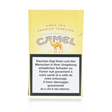 Camel Yellow Filters Box