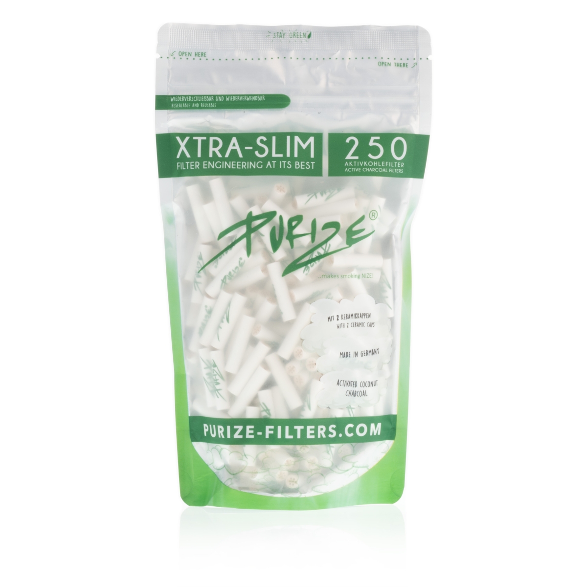 Purize - Xtra Slim Weiss (250 Stk.)