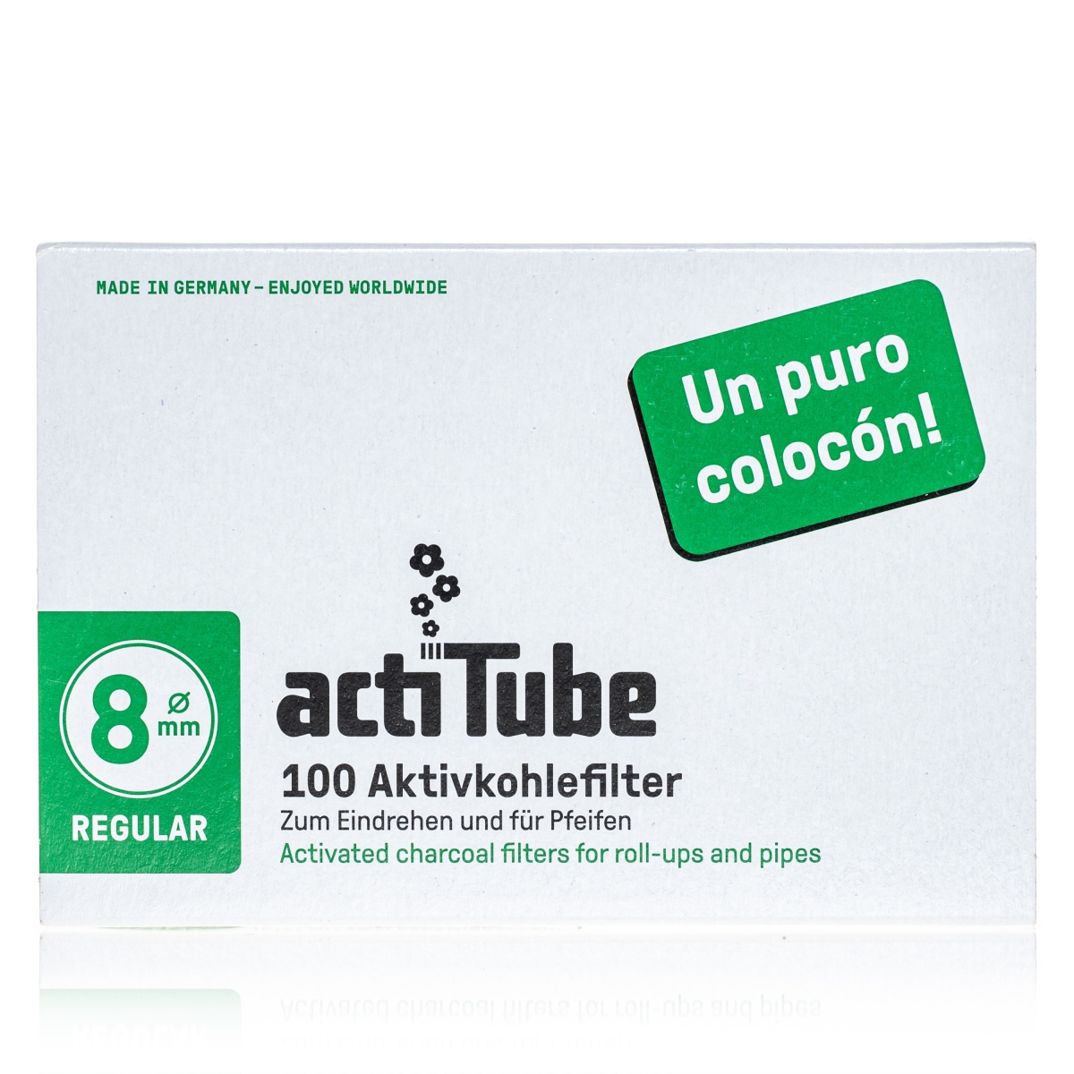 Tune / Actitube Aktivkohlefilter 9mm - 100 Stk.