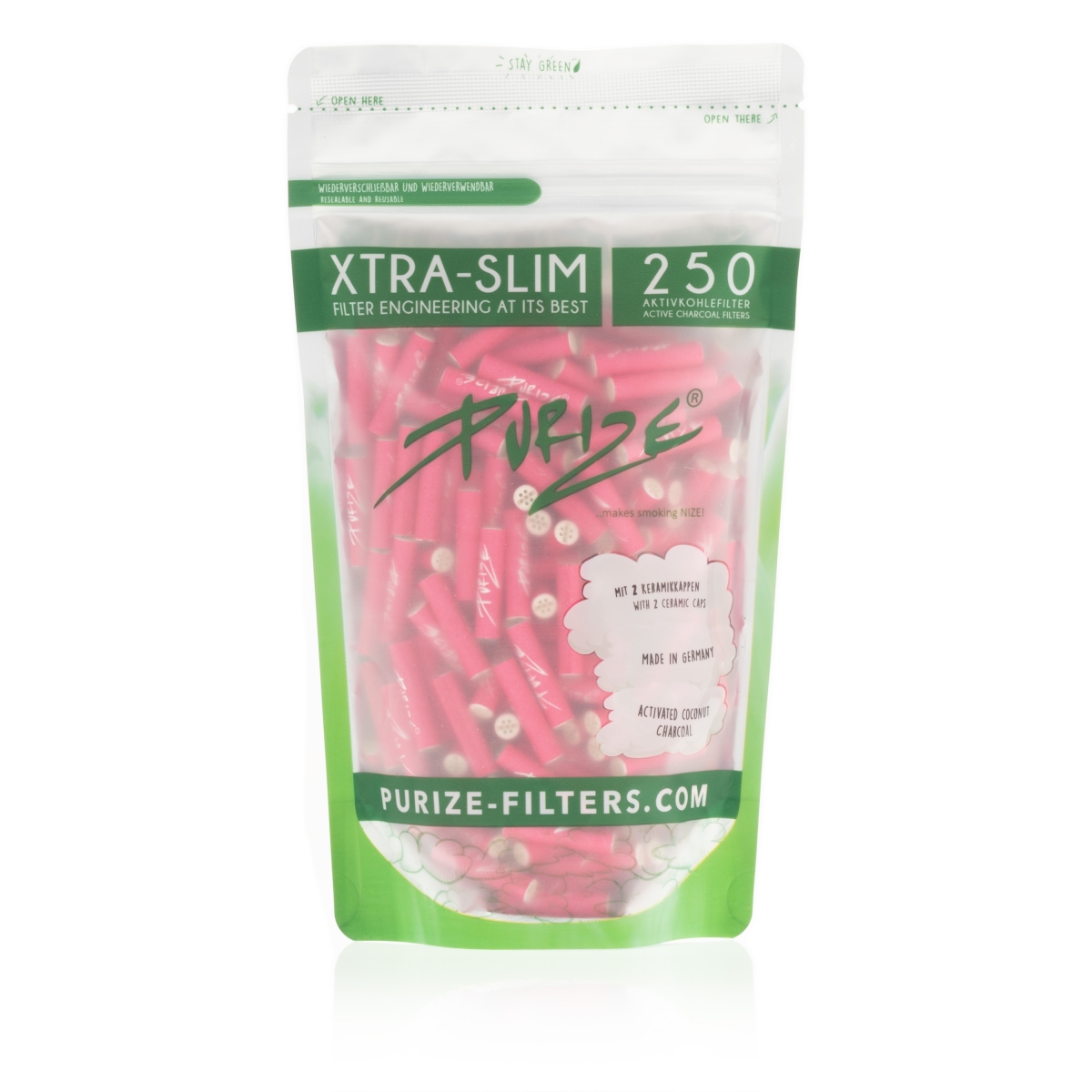 Purize - Xtra Slim Pink (250Stk.)