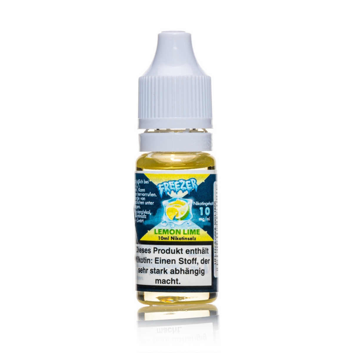 Freezer - Lemon Lime - Nikotinsalz Liquid 10mg/ml