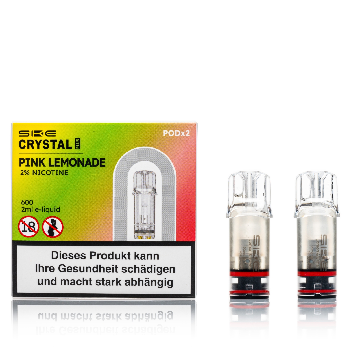 SKE Crystal Plus Pods - Pink Lemonade - Grapefruit Limonade 20mg