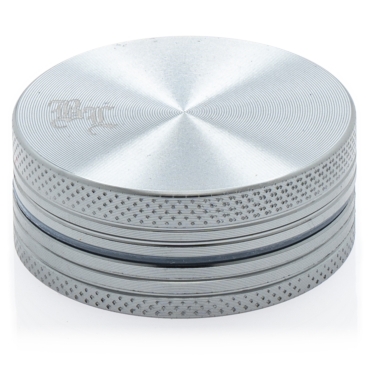 Black Leaf - Alu-Mühle 2-teilig Ø:40mm grau