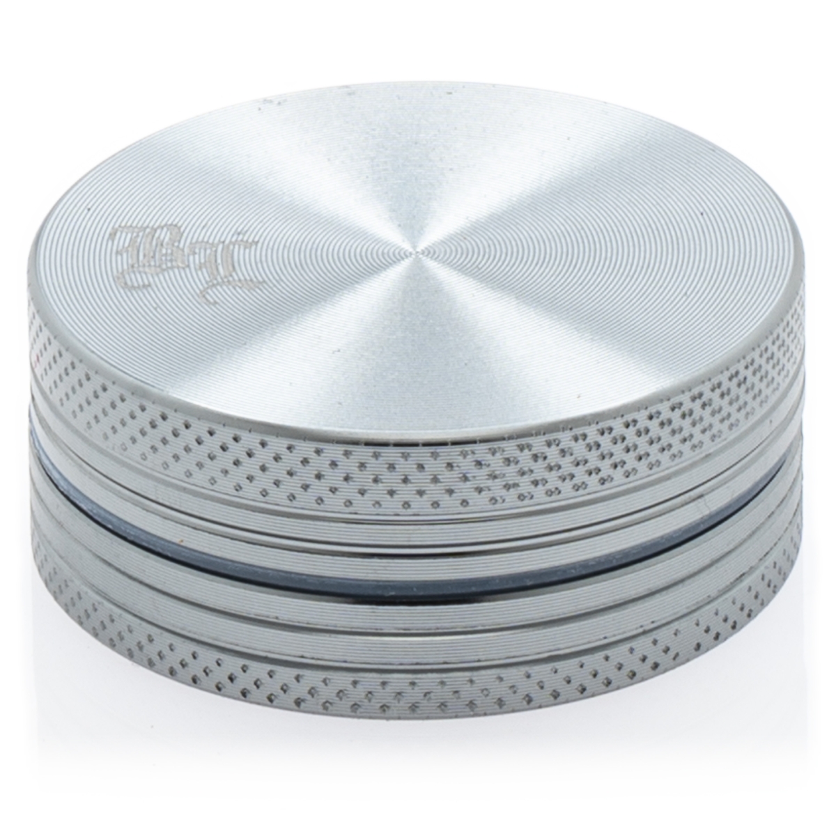 Black Leaf - Alu-Mühle 2-teilig Ø:40mm grau