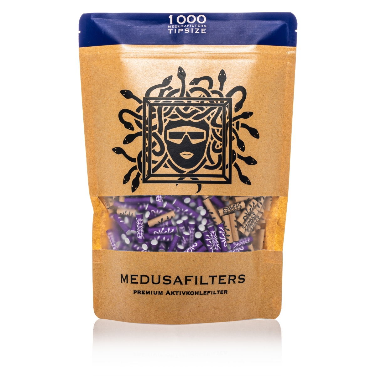 Medusa Aktivkohlefilter 1000 Stück Mixed