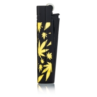 Clipper Metall Leaves Gold / Schwarz