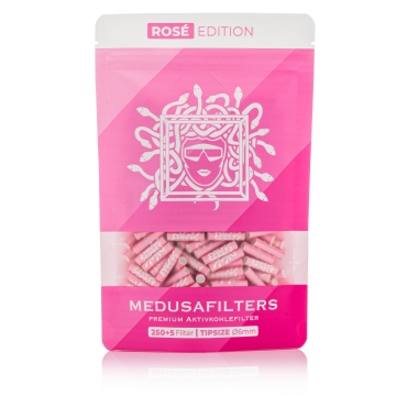 Medusa Aktivkohlefilter 250 Stück rose