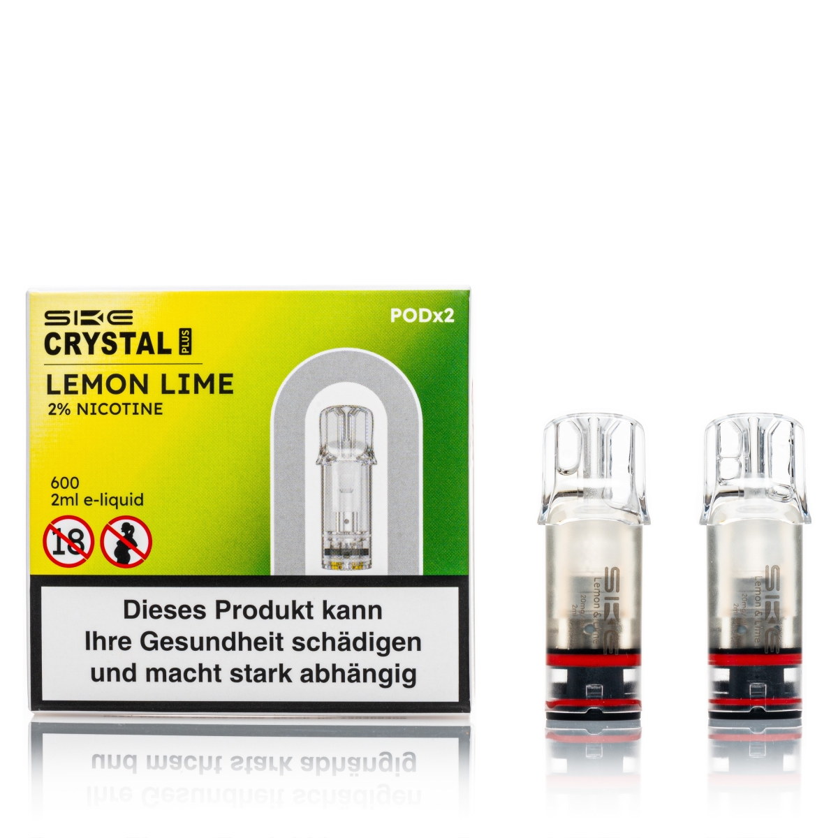 SKE Crystal Plus Pods - Lemon Lime - Zitrone Limette 20mg