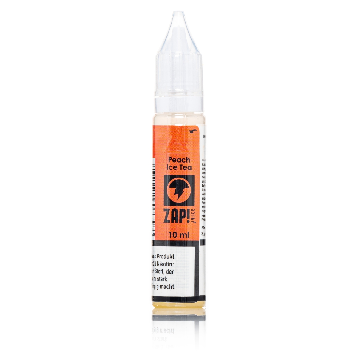 ZAP! Juice - Peach Ice Tea 10ml / 20mg Salt