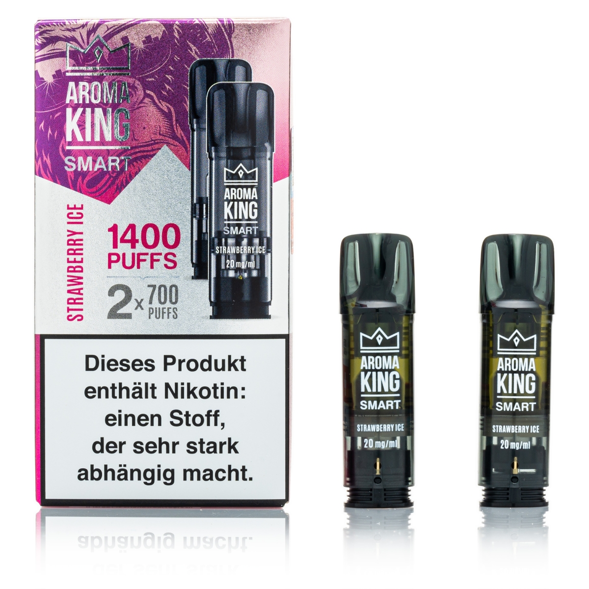 Aroma King SMART - 2 Pods - Strawberry ICE - 20mg
