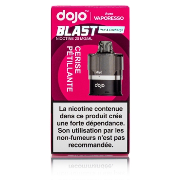 Vaporesso - Dojo Blast 6000 Kartusche - Fizzy Cherry
