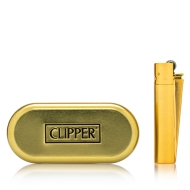 Clipper Stahlfeuerzeuge Gold