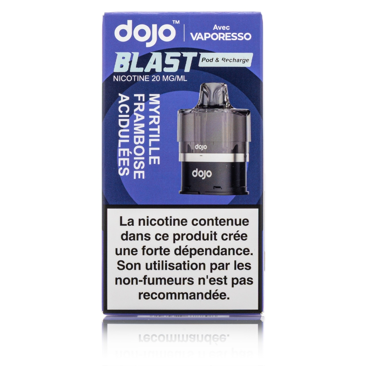 Vaporesso - Dojo Blast 6000 Kartusche - Blueberry Sour Raspberry