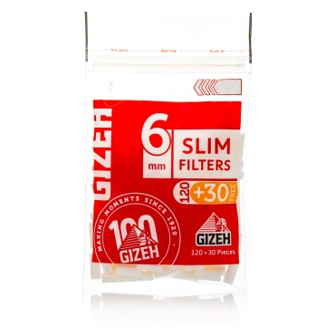 Gizeh Slim Filter (Roter  Beutel)