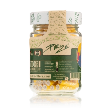 Purize Xtra Slim Glas Gelb 100 Stk.