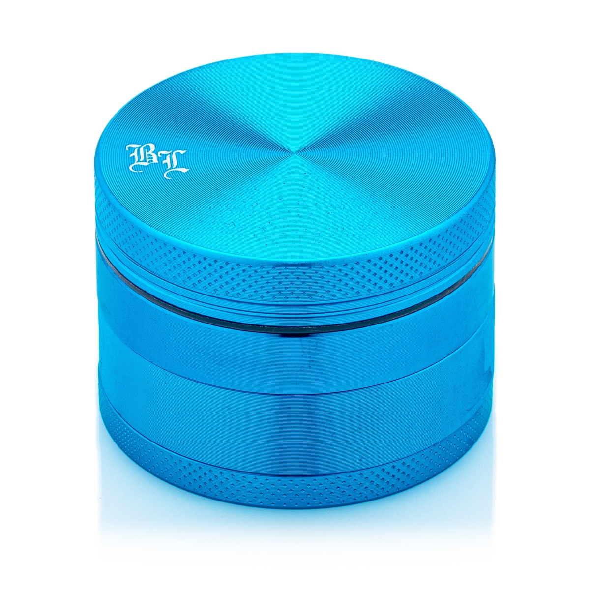 Black Leaf Alu-Mühle 4-tlg. - 50mm - Hellblau