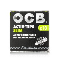 OCB Filter Slim Activ Tips Aktivkohle 7mm