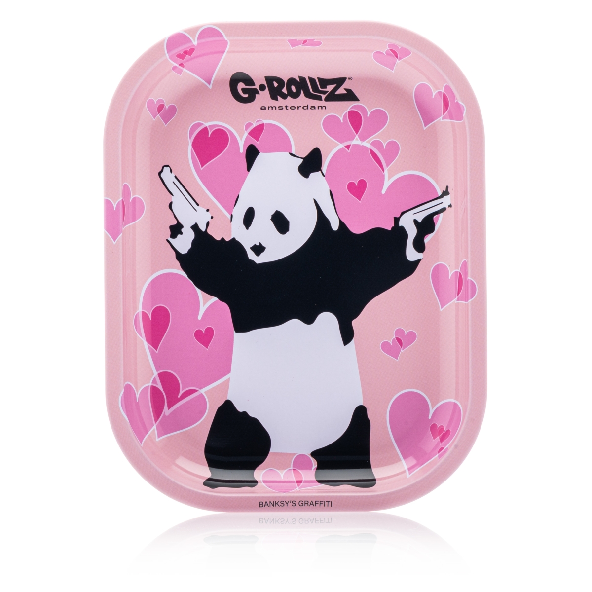 G-ROLLZ - Banksy's Panda Gunnin Small Tray 14x18 cm