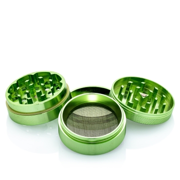Black Leaf Alu-Mühle 4-tlg. - 50mm - Grün