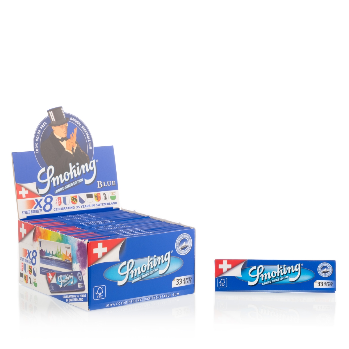 Smoking Blue King Size Box