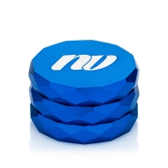 NV - Pyramid Grinder - 4-teilig D:63mm - Blau