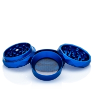 NV - Pyramid Grinder - 4-teilig D:63mm - Blau