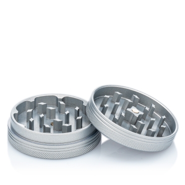 NV - Keramik Grinder - 2-teilig D:63mm rund - Silber