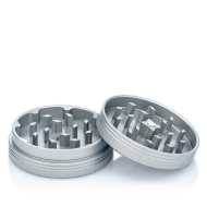 NV - Keramik Grinder - 2-teilig D:63mm rund - Silber