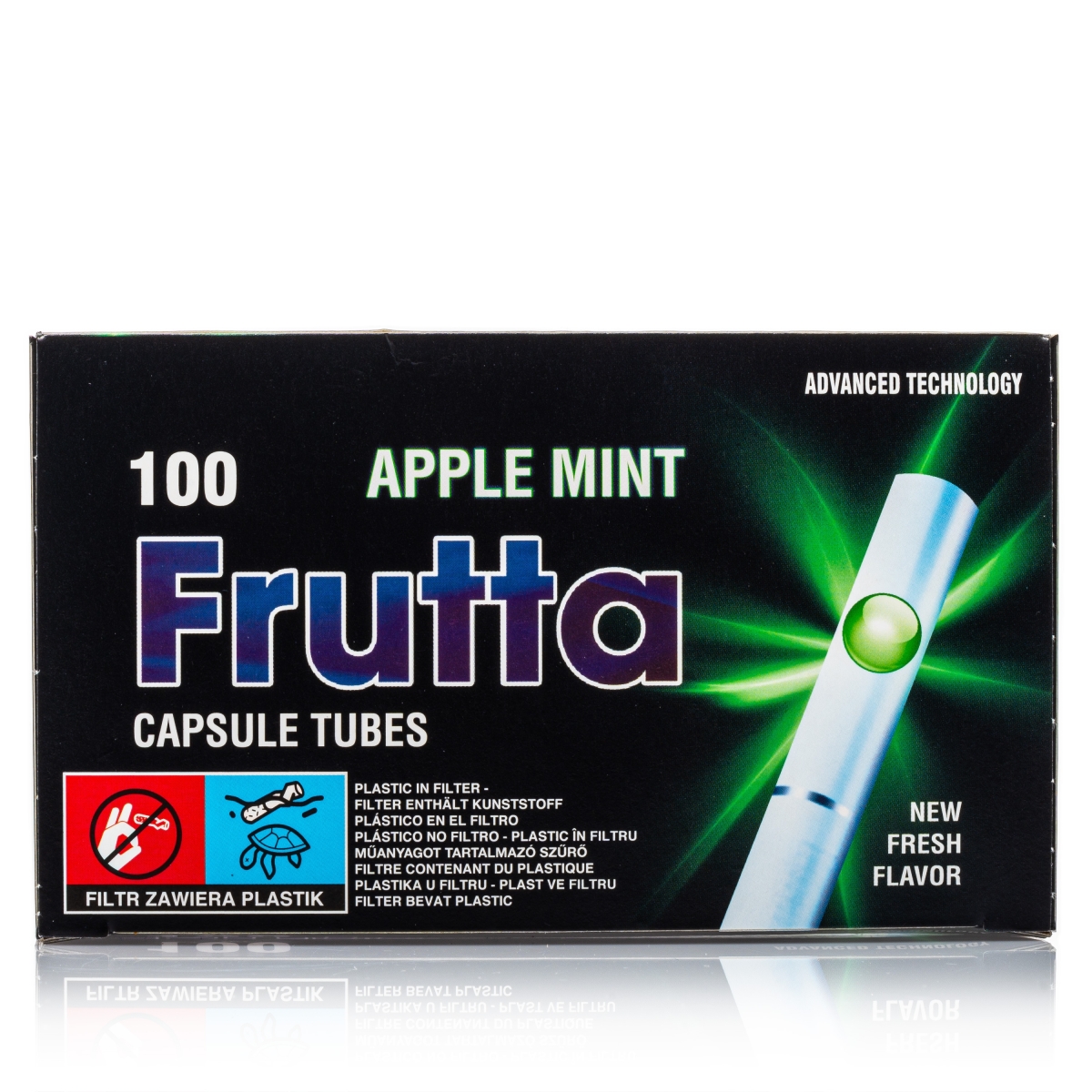 FRUTTA - Zigaretten Hülsen Click - Apfel/Minze (100)